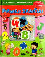 Pirmieji skaičiai: mokausi su magnetukais