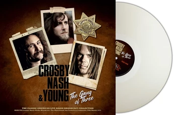 Vinilinė plokštelė LP CROSBY, NASH AND YOUNGR „The Gang Of Three“ (Natural Clear Vinyl) (LP)