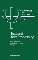Advances in Psychology V79