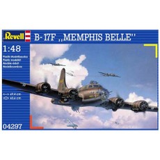 Plastikinis lėktuvo modelis B-17F „Memphis Belle“
