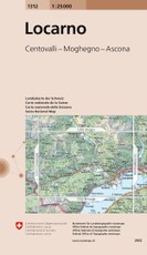Swisstopo 1 : 25 000 Locarno