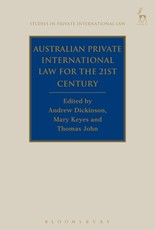Australian Private International Law for the 21st Century