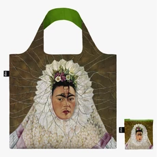 LOQI pirkinių krepšys „FRIDA KAHLO Self Portrait as a Tehuana Recycled Bag“