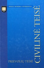 Civilinė teisė. Prievolių teisė