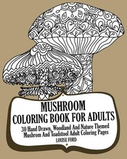 Mushroom Coloring Book For Adults