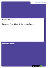Teenage Smoking. A Short Analysis