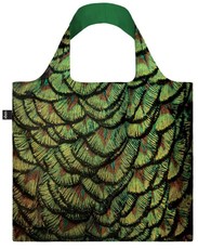LOQI pirkinių krepšys „National Geographic Photo Ark Indian Peafowl Bag“