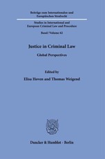 Justice in Criminal Law