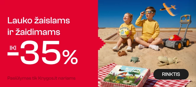 Lauko žaislai ir žaidimai - nuolaidos iki 35%!