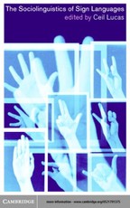 Sociolinguistics of Sign Languages