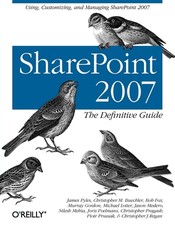 Sharepoint 2007: The Definitive Guide