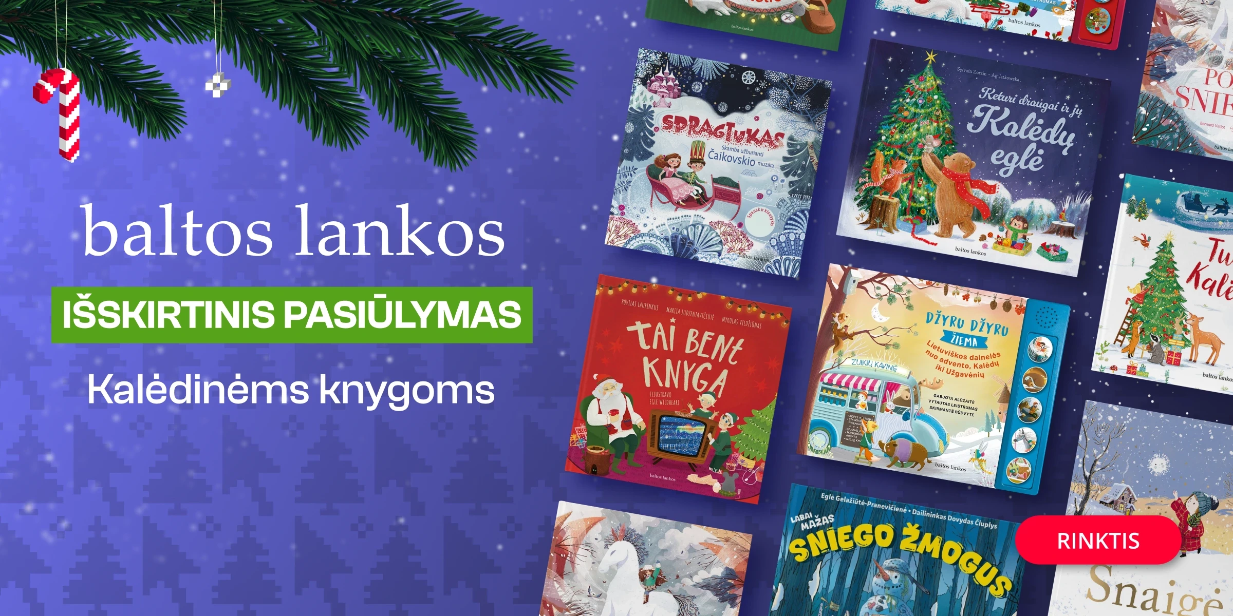 Leidyklos BALTOS LANKOS išskirtiniai pasiūlymai!