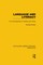 Stubbs, M: Language and Literacy (RLE Linguistics C: Applied