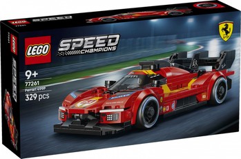 Speed Champions Ferrari 499P (77261) konstruktorius su kaladėlėmis