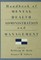 Handbook of Mental Health Administration and Management