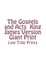 The Gospels and Acts King James Version Giant Print