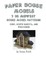 Paper House Models, 3 US Midwest House Model Patterns; Ohio, South Dakota, Wisconsin