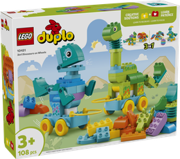 LEGO DUPLO 3in1 Dinosaurs on Wheels