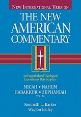 Micah, Nahum, Habakkuh, Zephaniah, 20