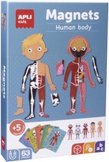 Magnetinis žaidimas APLI KIDS „Žmogaus kūnas“
