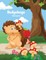 Hedgehogs Coloring Book 1