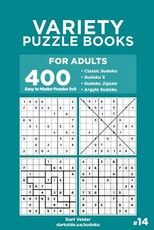Variety Puzzle Books for Adults - 400 Easy to Master Puzzles 9x9