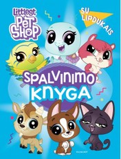 LPS. Spalvinimo knyga su lipdukais