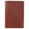 KJV Giant Print Full-Size Bible Brown Full Grain Leather