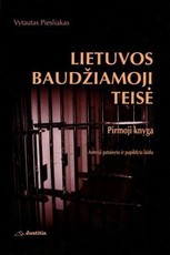 Lietuvos baudžiamoji teisė. Pirmoji knyga