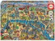 Dėlionė (puzzle) 500 PARYŽIAUS MIESTO ŽEMĖLAPIS