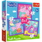 TREFL PEPPA PIG 3 dėlionių rinkinys „Kiaulytė Pepa“