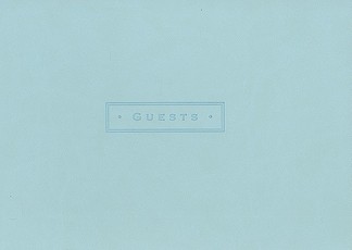 Sea Foam Guest Book