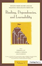 Syntactic Theory and First Language Acquisition
