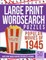 Large Print Wordsearches Puzzles Popular Movies of 1945