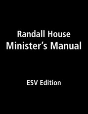 Randall House Minister's Manual ESV Edition