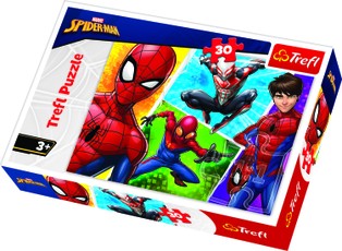 TREFL SPIDER-MAN dėlionė „Žmogus-voras“, 30 det. TREFL SPIDER-MAN dėlionė „Žmogus-voras“, 30 det.