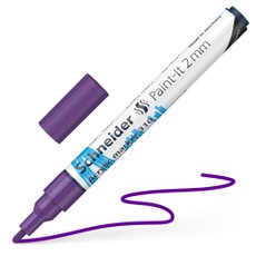 Žymeklis akrilinis Paint-lt 310 2mm violetinis