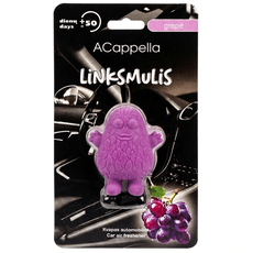 Silikoninis automobilio kvapas ACappella „Linksmulis“ Grape