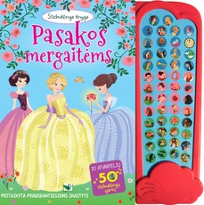 Pasakos mergaitėms. 50 garsų + 20 atvartėlių