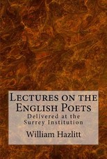Lectures on the English Poets