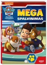 Šunyčiai patruliai. Mega spalvinimas