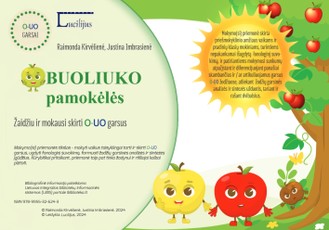 Obuoliuko pamokėlės. Žaidžiu ir mokausi skirti O-UO garsus