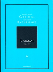 A. J. Greimo ir A. Kašubienės laiškai 1988–1992