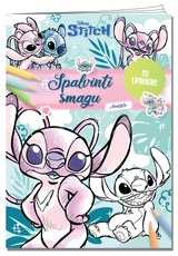 Stitch. Spalvinti smagu. Su lipdukais
