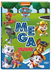 Šunyčiai patruliai. Mega spalvinimas