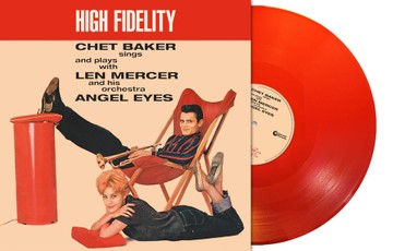 Vinilinė plokštelė LP BAKER CHET „Angel Eyes“ (LP) Red Vinyl