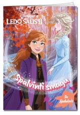 Ledo šalis II. Spalvinimas su lipdukais