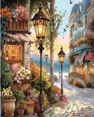 Diamond Mosaic - Gėlių gatvė