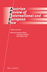 Austrian Review of International and European Law, 2024