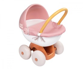Lėlių vežimėlis Smoby „Baby Nurse“, balta /rožinė